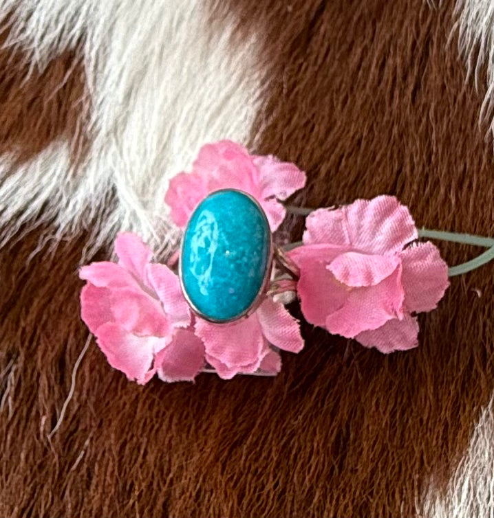 Persian Turquoise Sterling Silver Ring