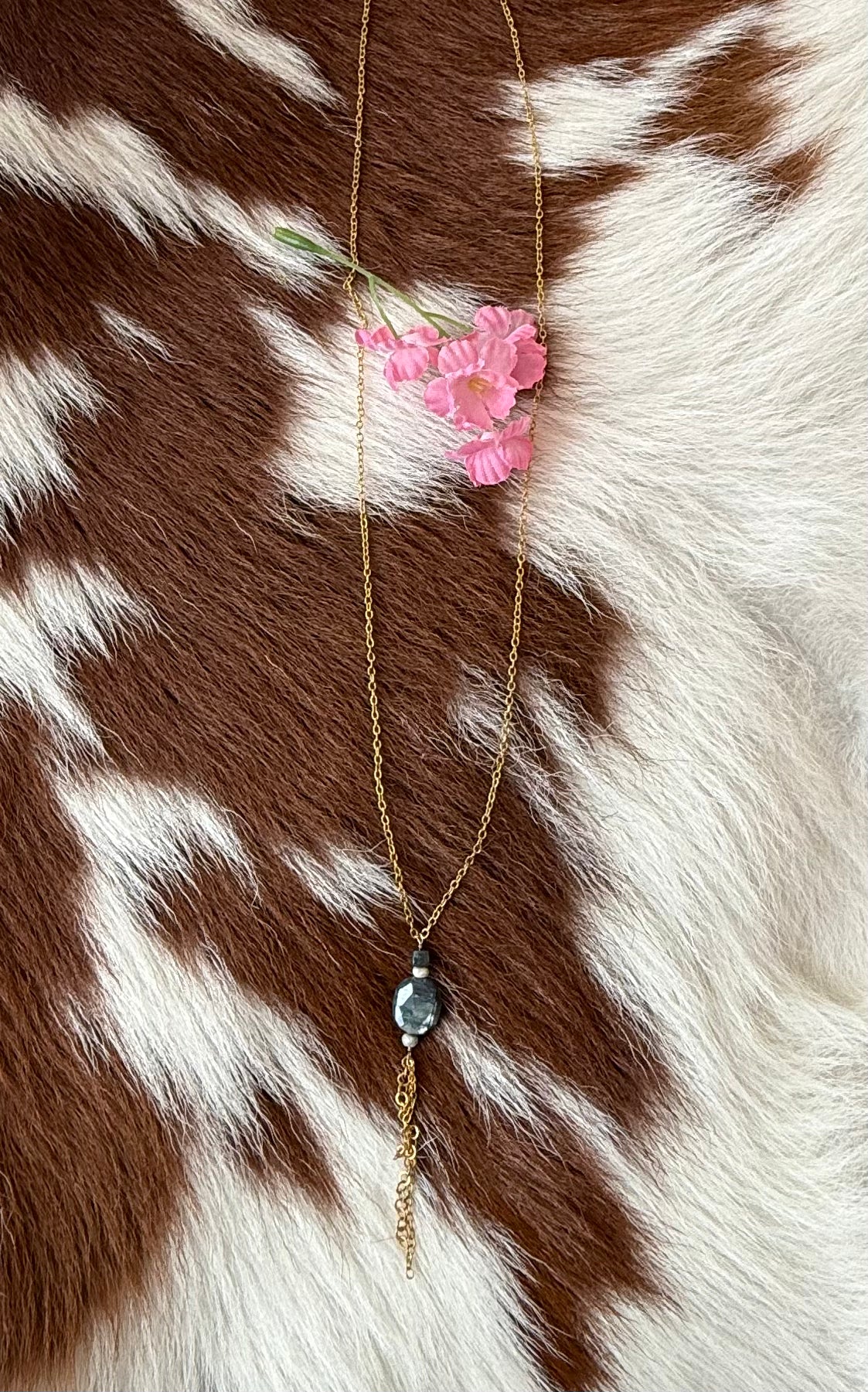 Gold Fill Kyanite Necklace