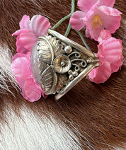 Sterling Silver Rainbow Moonstone Ring