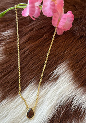 Gemstone 18k Gold Plated Over Sterling Silver Necklaces