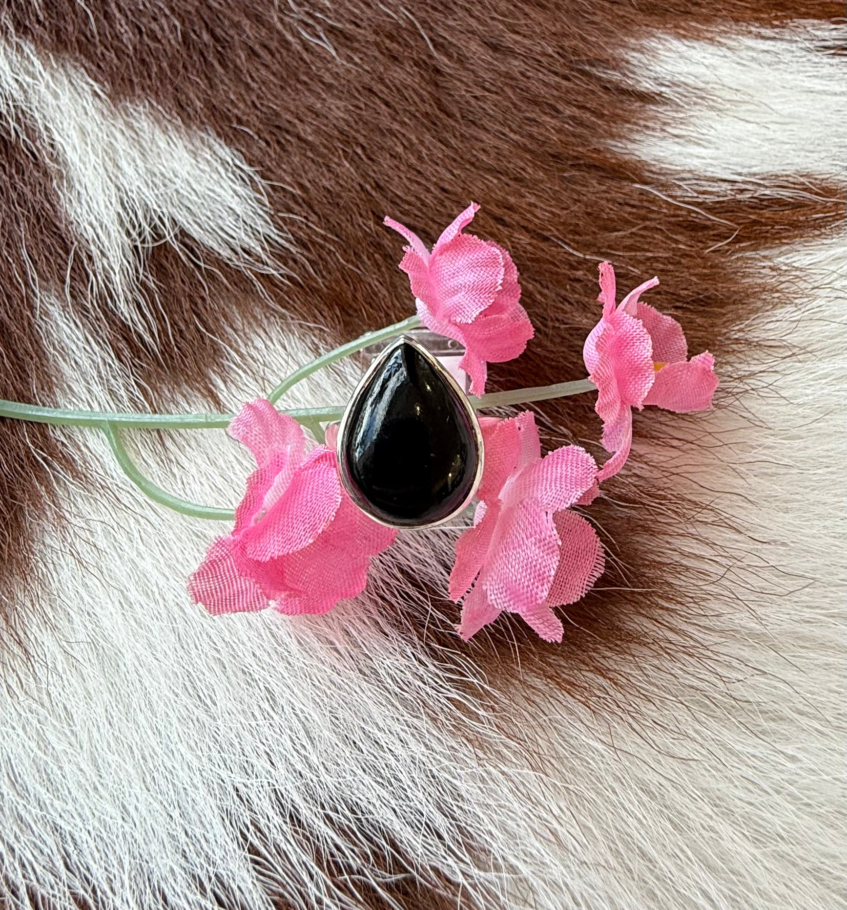 Sterling Silver Black Onyx Ring