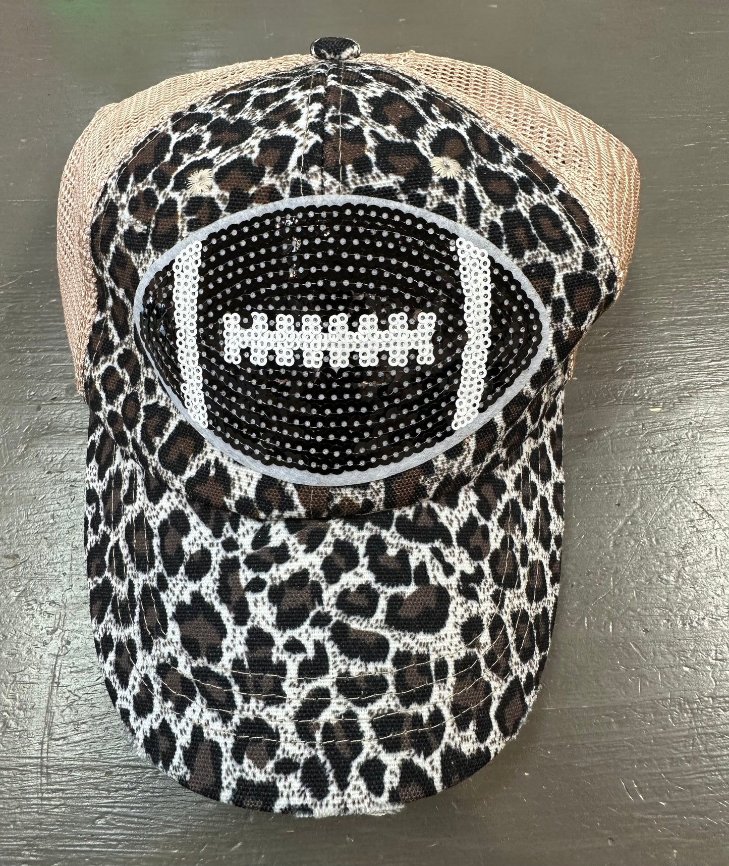 Sequins Football Cap - Premium Hat from Tees2urdoor - Just $25! Shop now at Three Blessed Gems