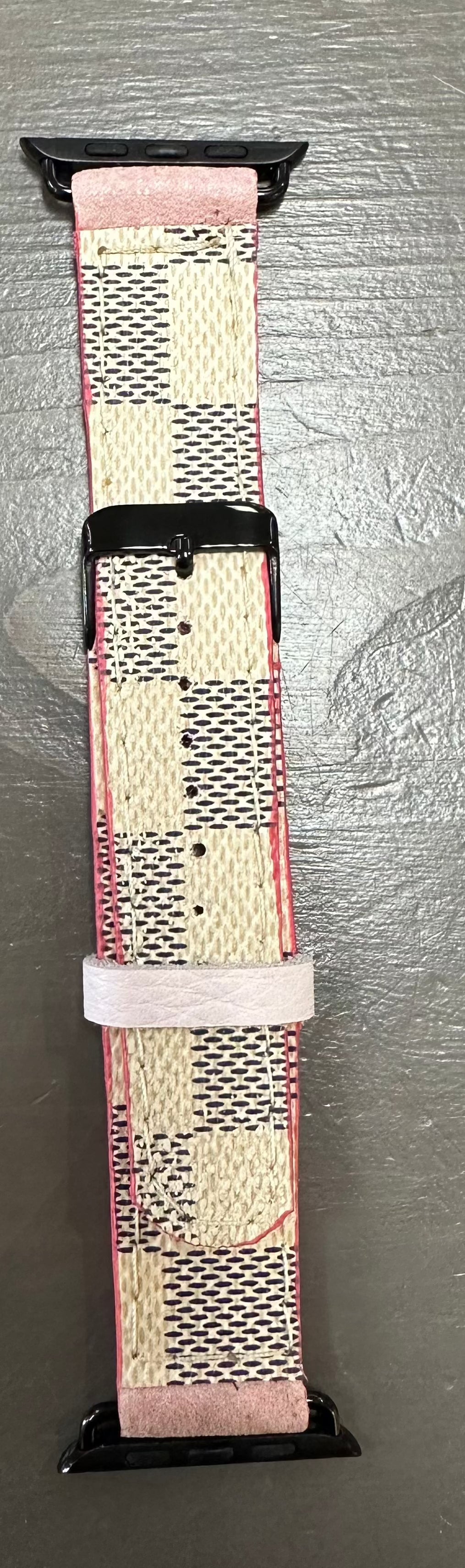 Louis Vuitton Damier Up-Cycled Watch Band Small 38/40