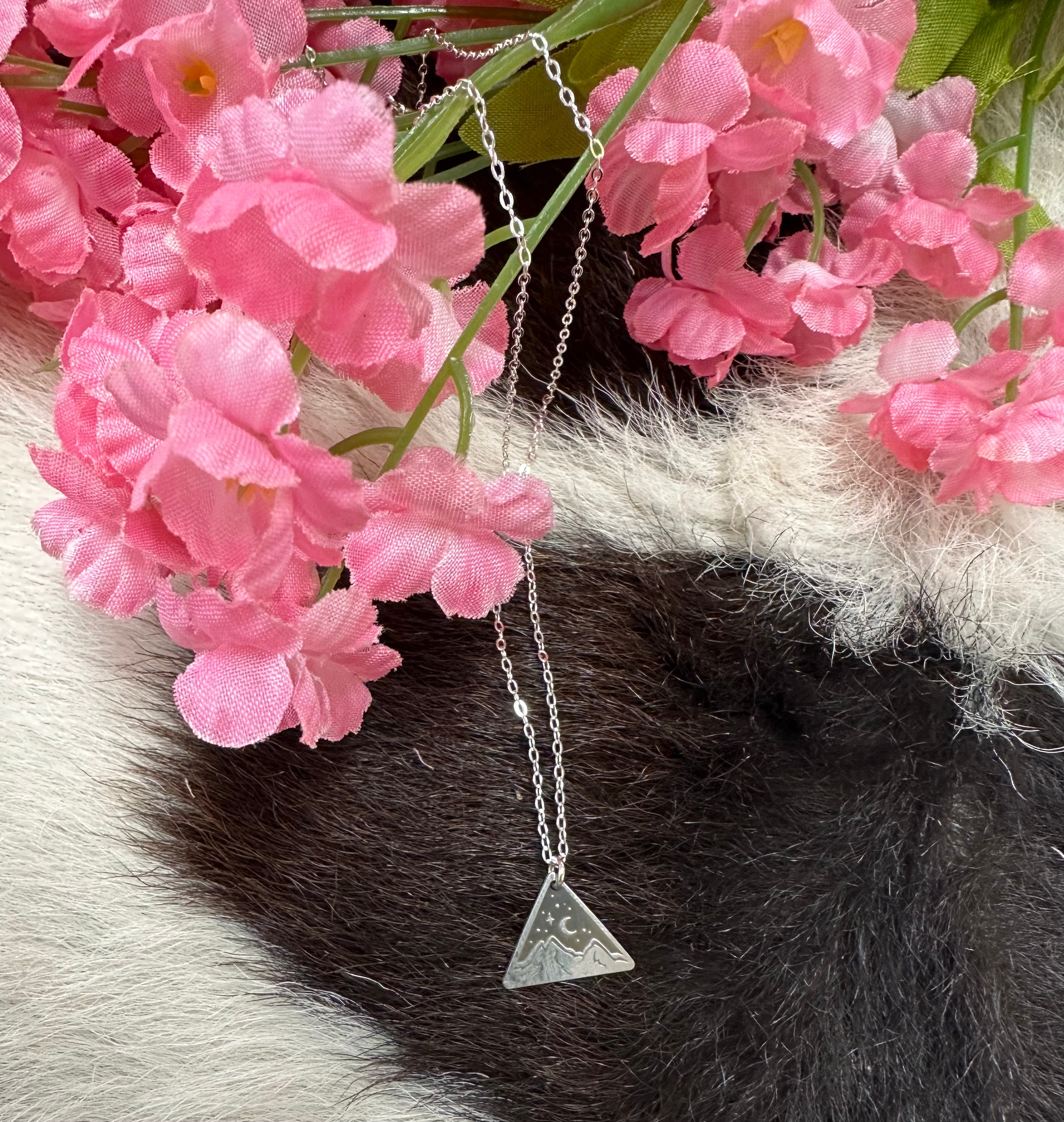 Star Light Silver Necklace