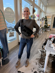 Boot Stitch Fanny Pack/ Bumbag