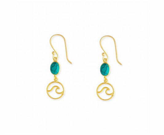Morning Surf Earring - Premium Earrings from Myra - Just $25! Shop now at Three Blessed Gems