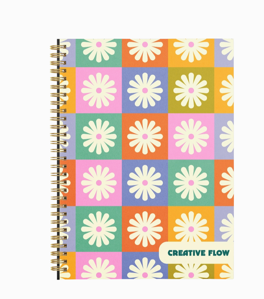 The Retro Bloom Creative Notebook 🌸✨