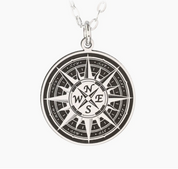 Let's Get Lost Compass Necklace