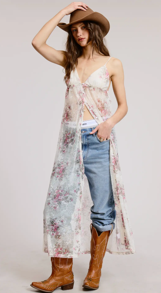 🌺 Kelly Floral Lace Bralette Maxi Dress 🌺
