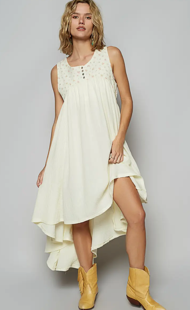 π Willow Floral Serenity Cotton Dress π πΊ