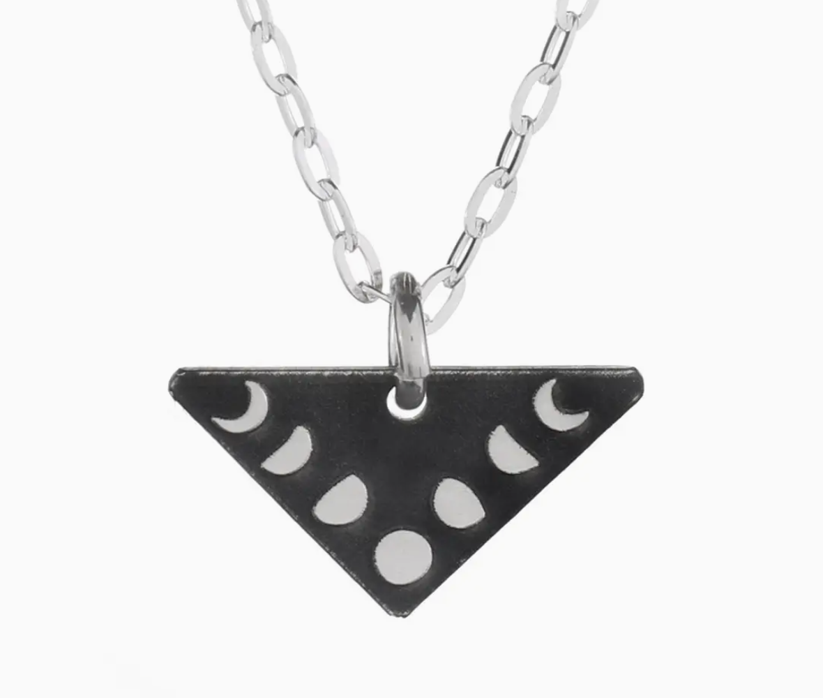 Mini Triangle Nature Pendants