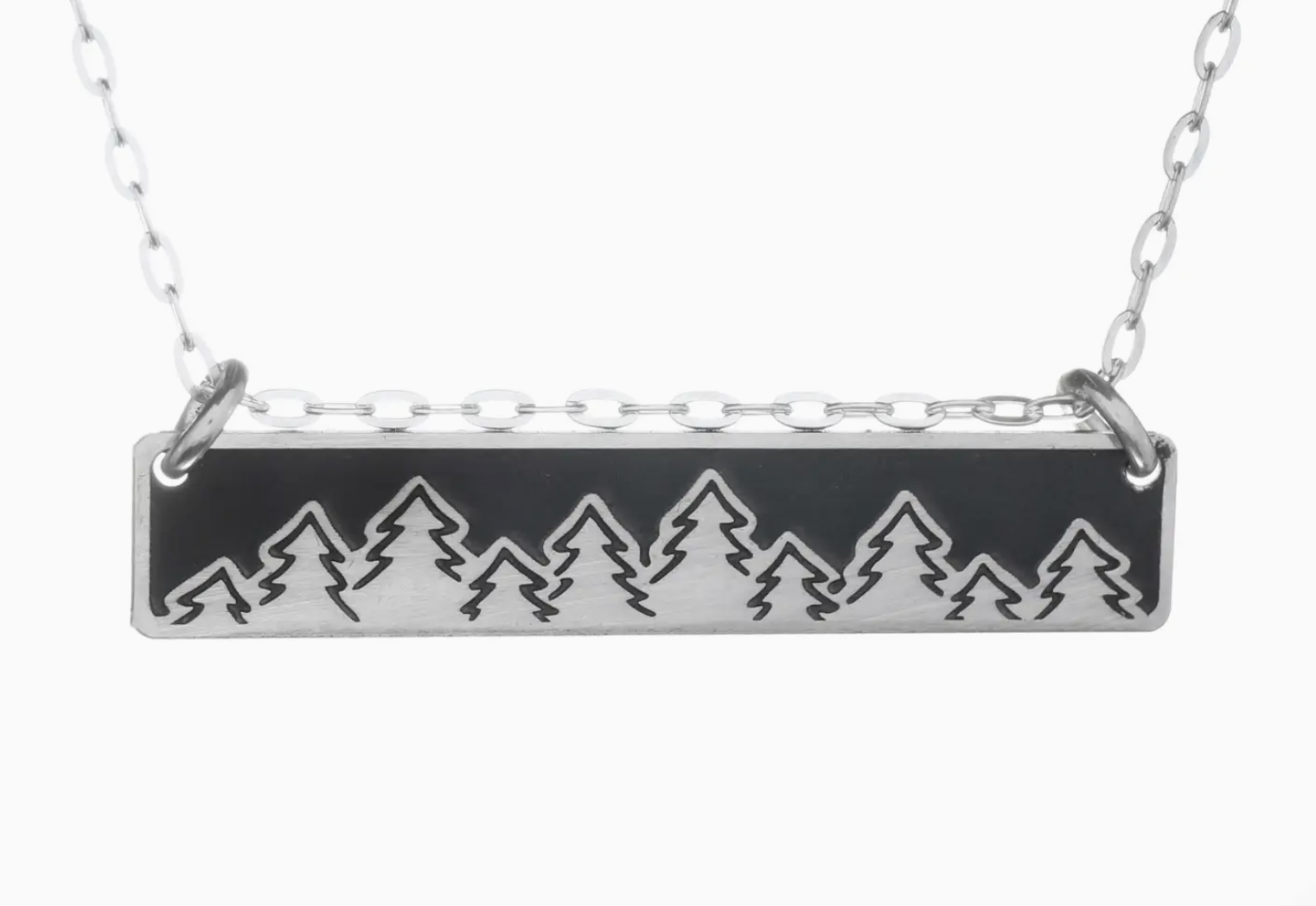 Treeline Horizontal Bar Necklace