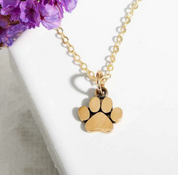 Paw Print Necklace