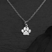 Paw Print Necklace