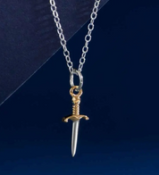 Sword Silver Necklace