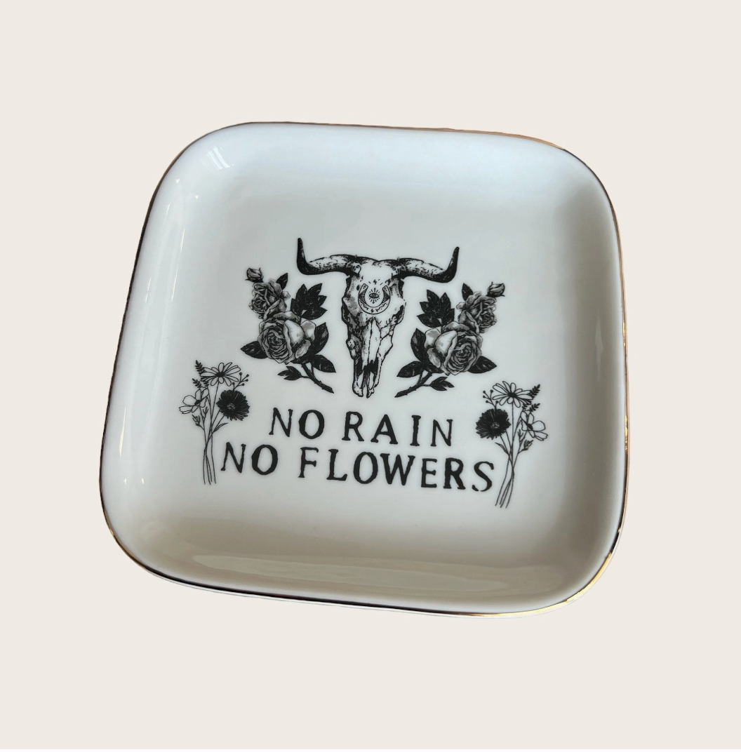 Ceramic Boho Trinket Tray