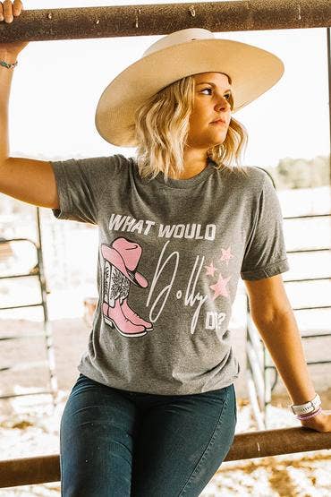 What would dolly do tee - Three Blessed Gems
