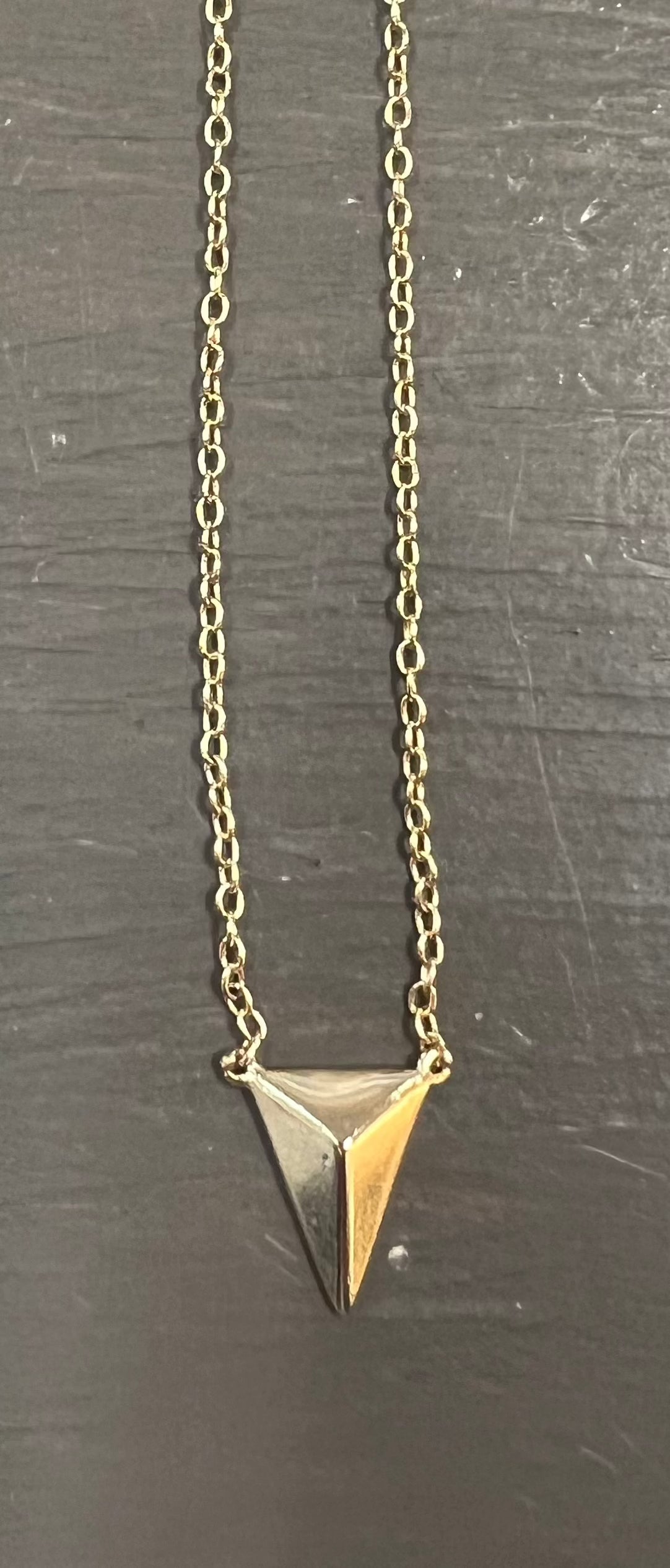 Solid Triangle necklace