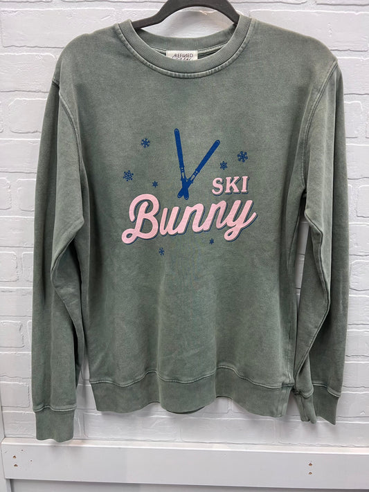 Ski Bunny Sweatshirt - Premium Sweater from Refined Canvas - Just $65! Shop now at Three Blessed Gems