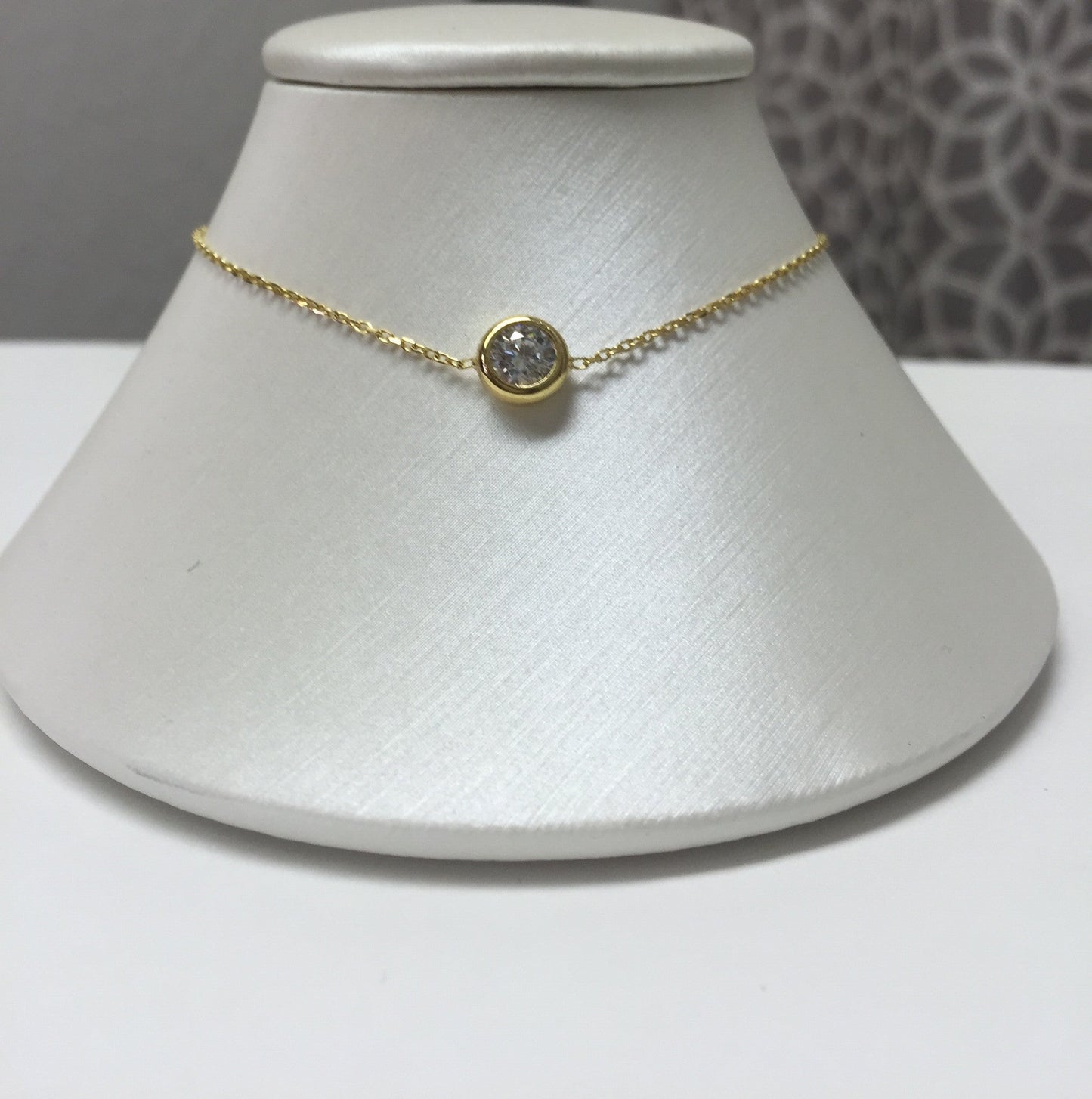 Glint 5MM CZ 24K Gold Bracelet