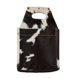6 Pack Cowhide Caddy