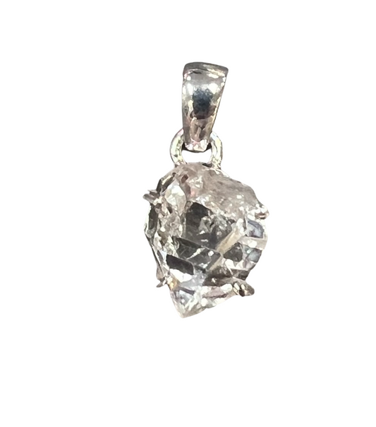 Herkimer Diamond Sterling Silver Pendants - Premium Pendant from Village Gifts Silver - Just $42! Shop now at Three Blessed Gems
