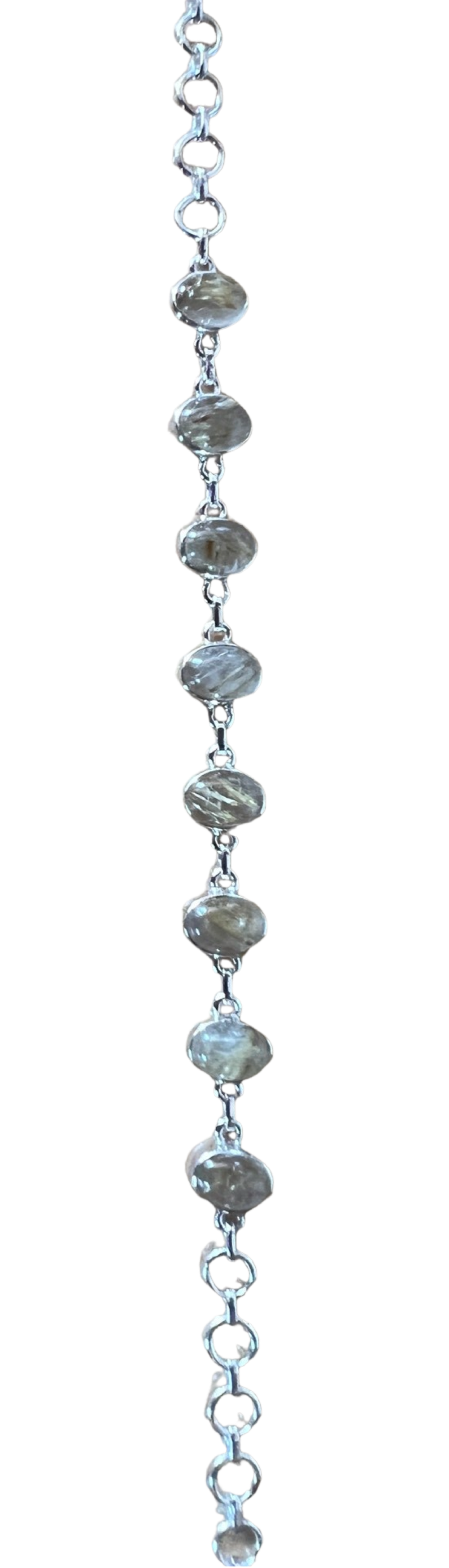 Gemstone Sterling Silver Bracelet