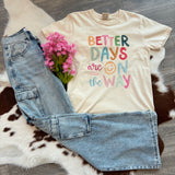 🌈 Better Days On the Way Tee