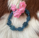 Aquamarine AAA Gem Bead Bracelet