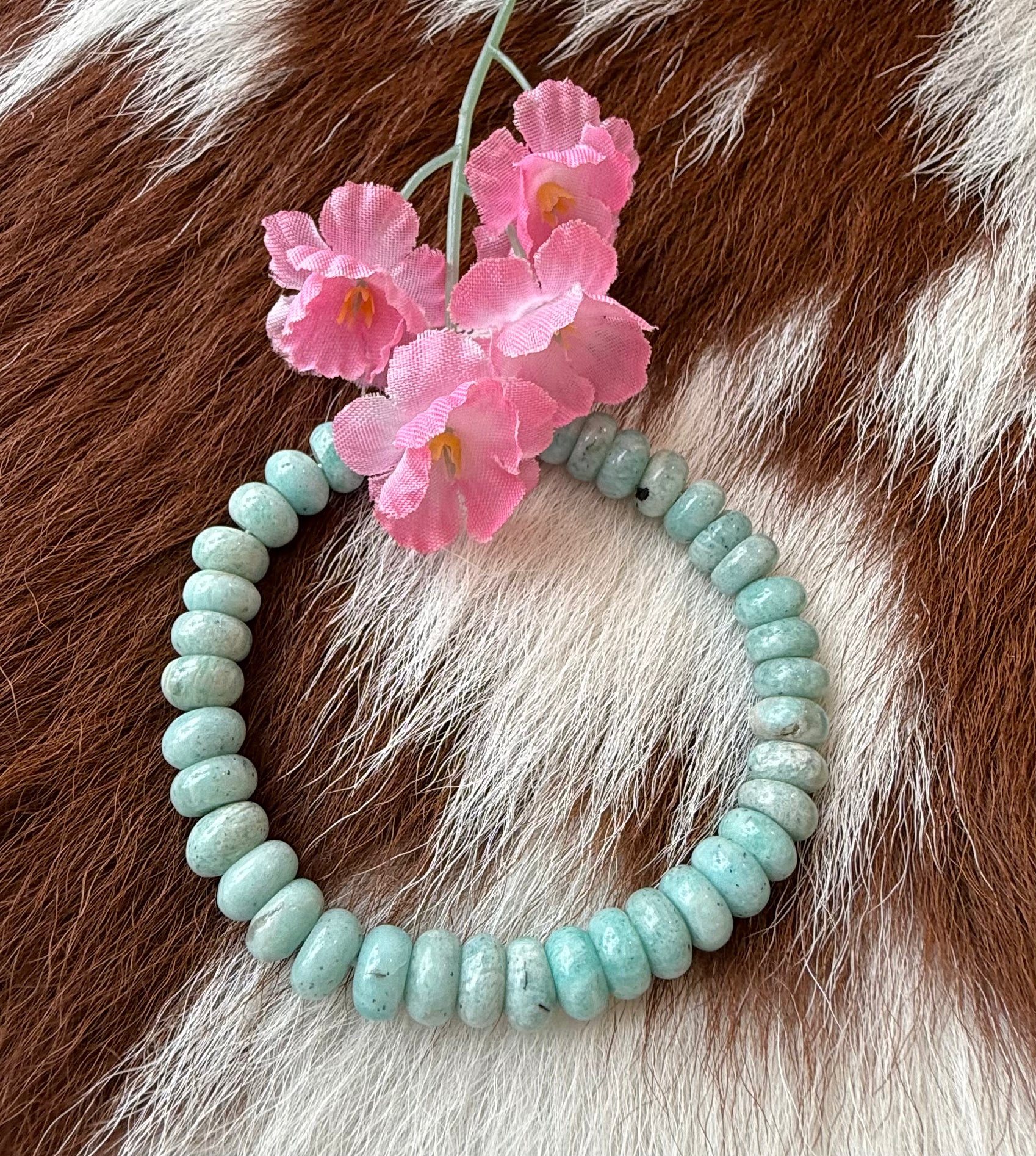 Amazonite Bead Bracelet