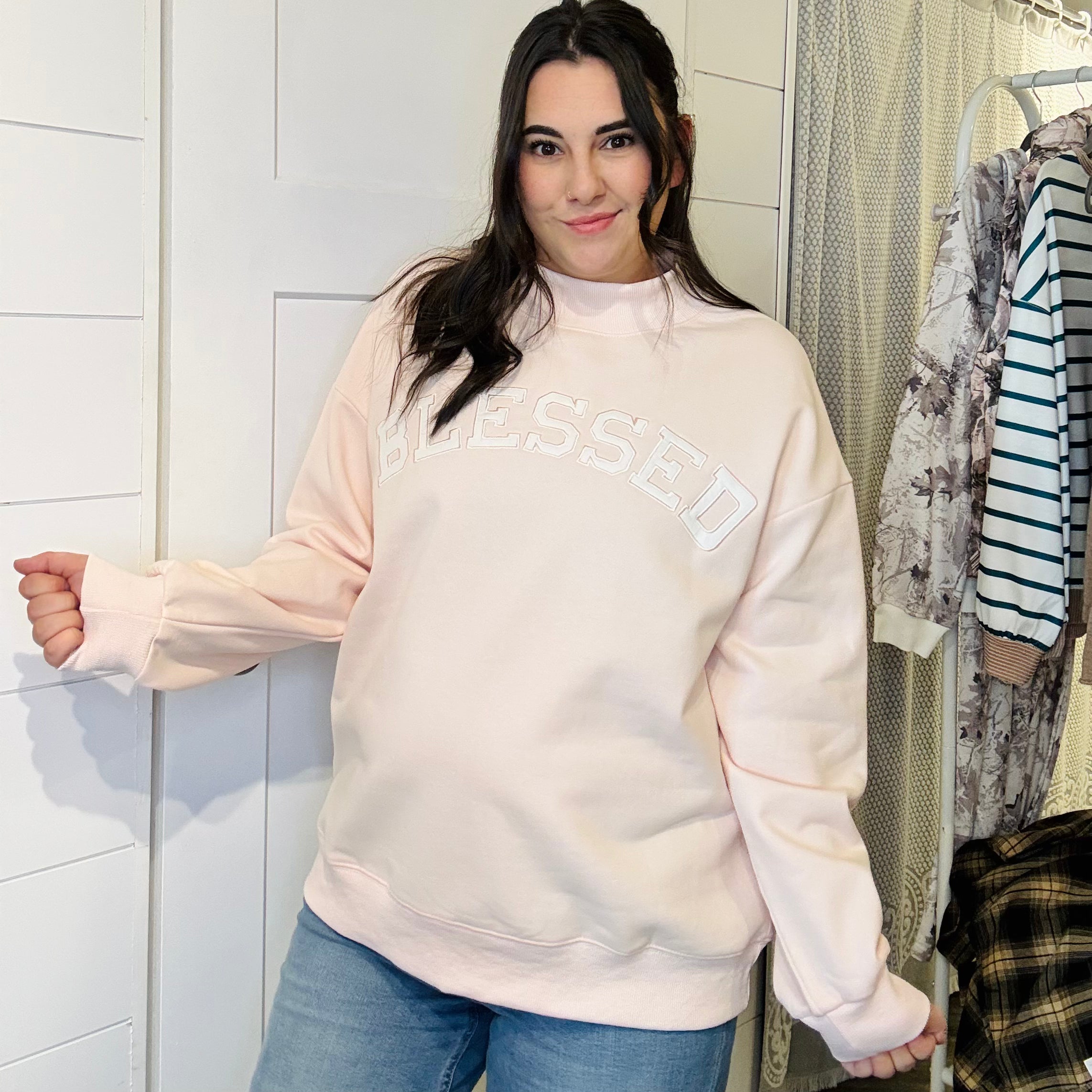 Soft Spoken, Fully Blessed Sweatshirt