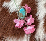 Serling Silver Turquoise Ring