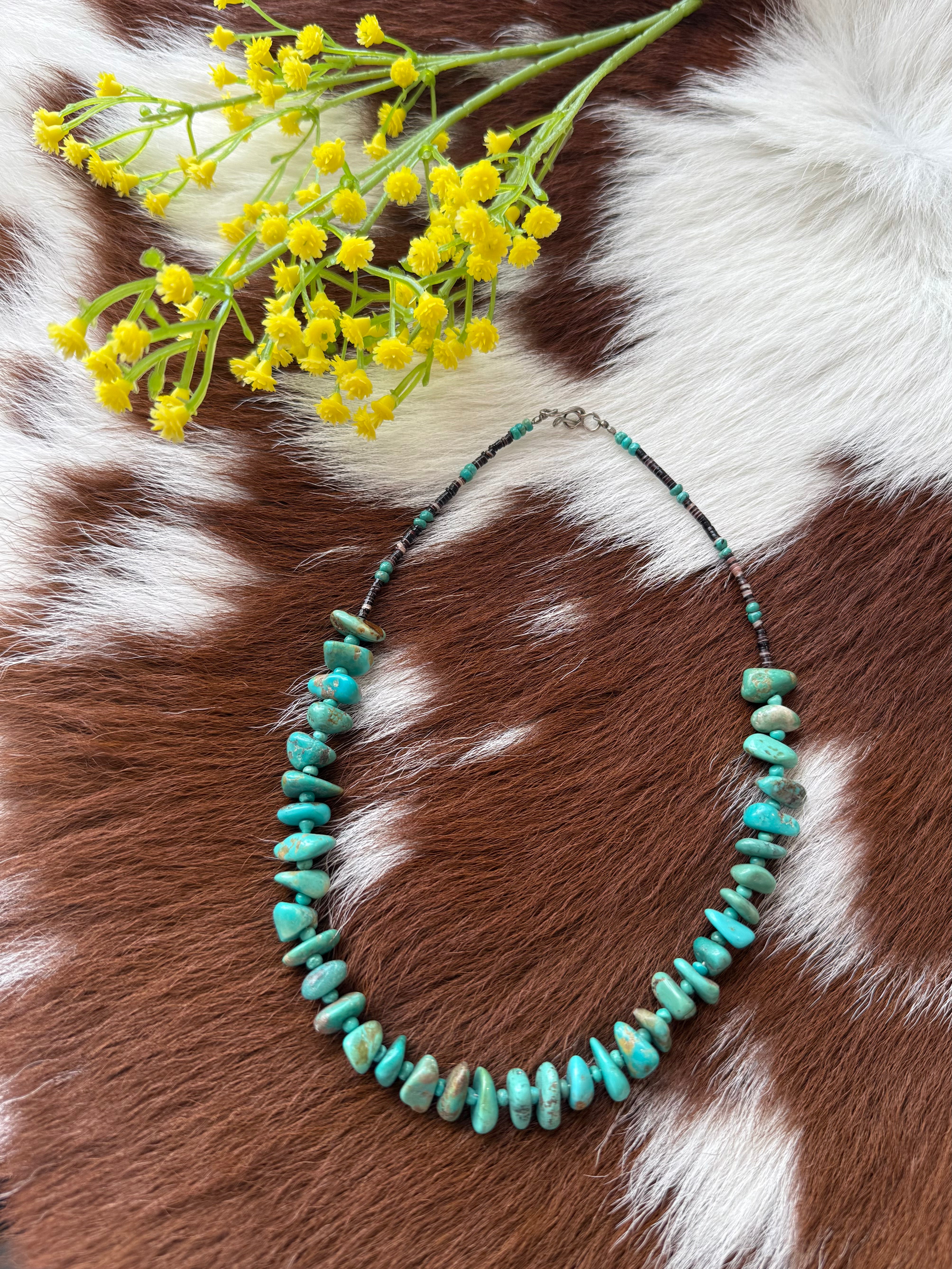 Navajo Made Turquoise Necklace
