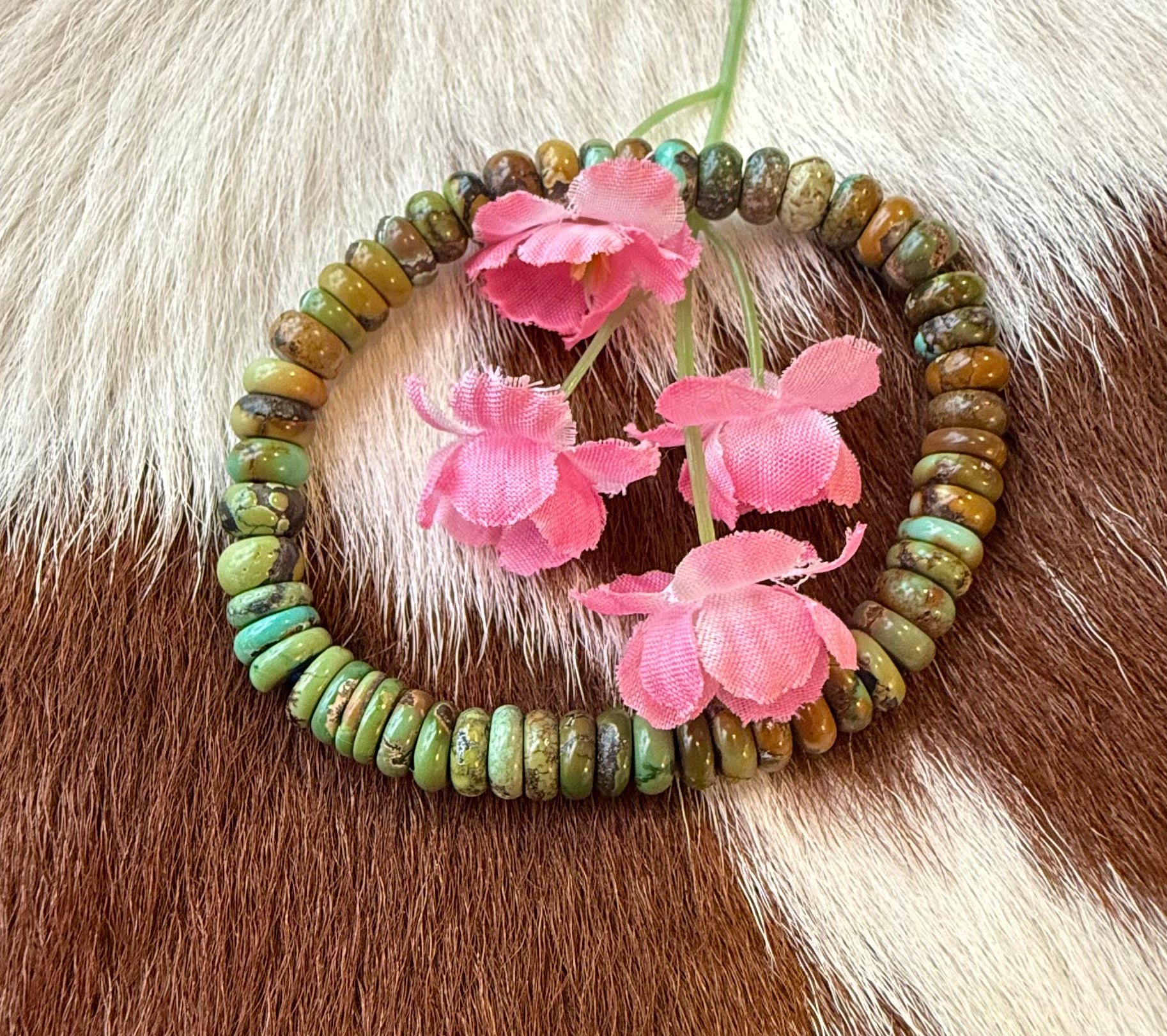 Kingman Turquoise Stretchy Bracelet