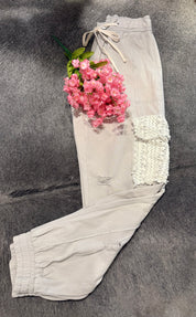 Cargo and Bold Distressed Joggers
