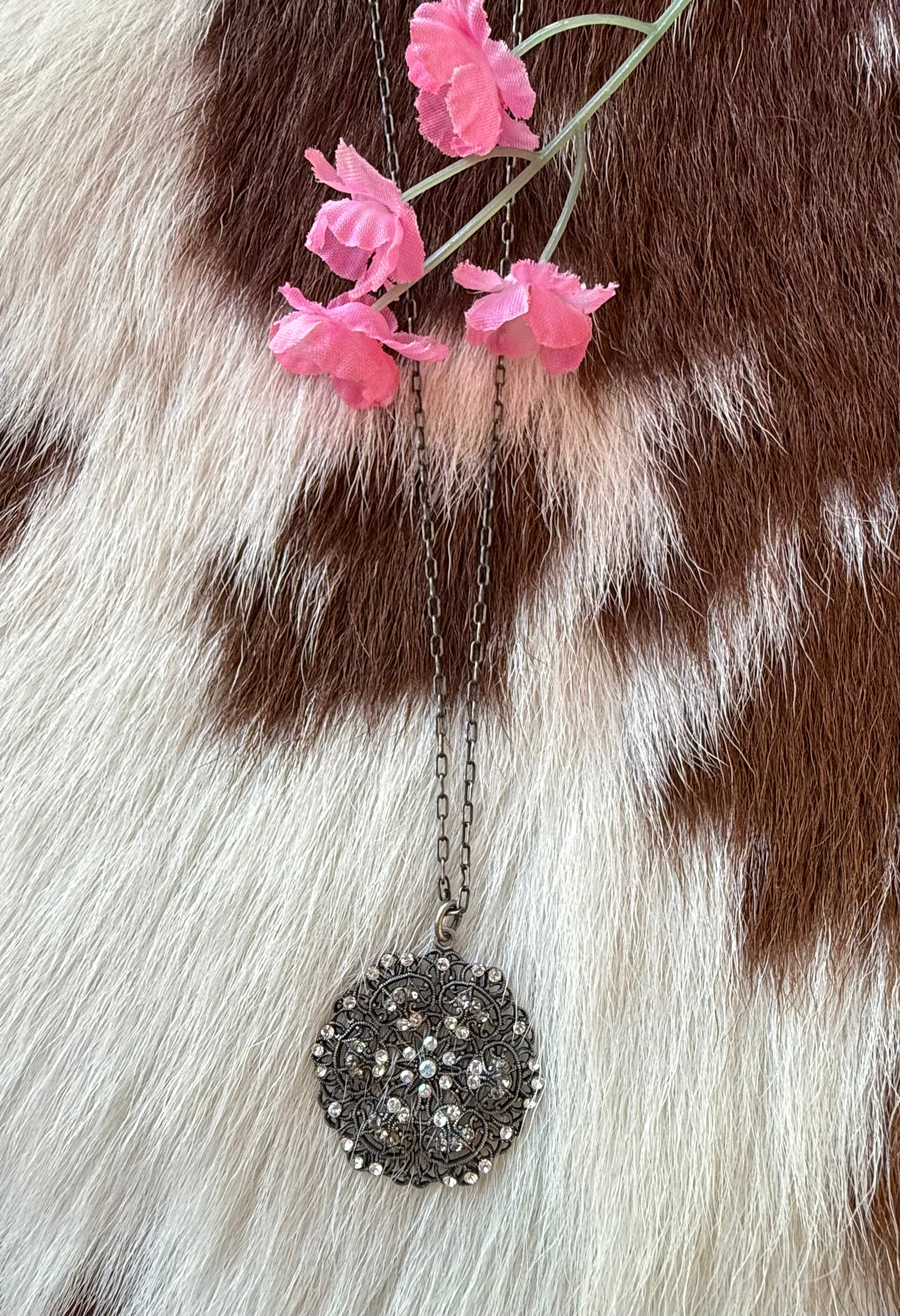 Sterling Silver Swarovski Crystal Necklace