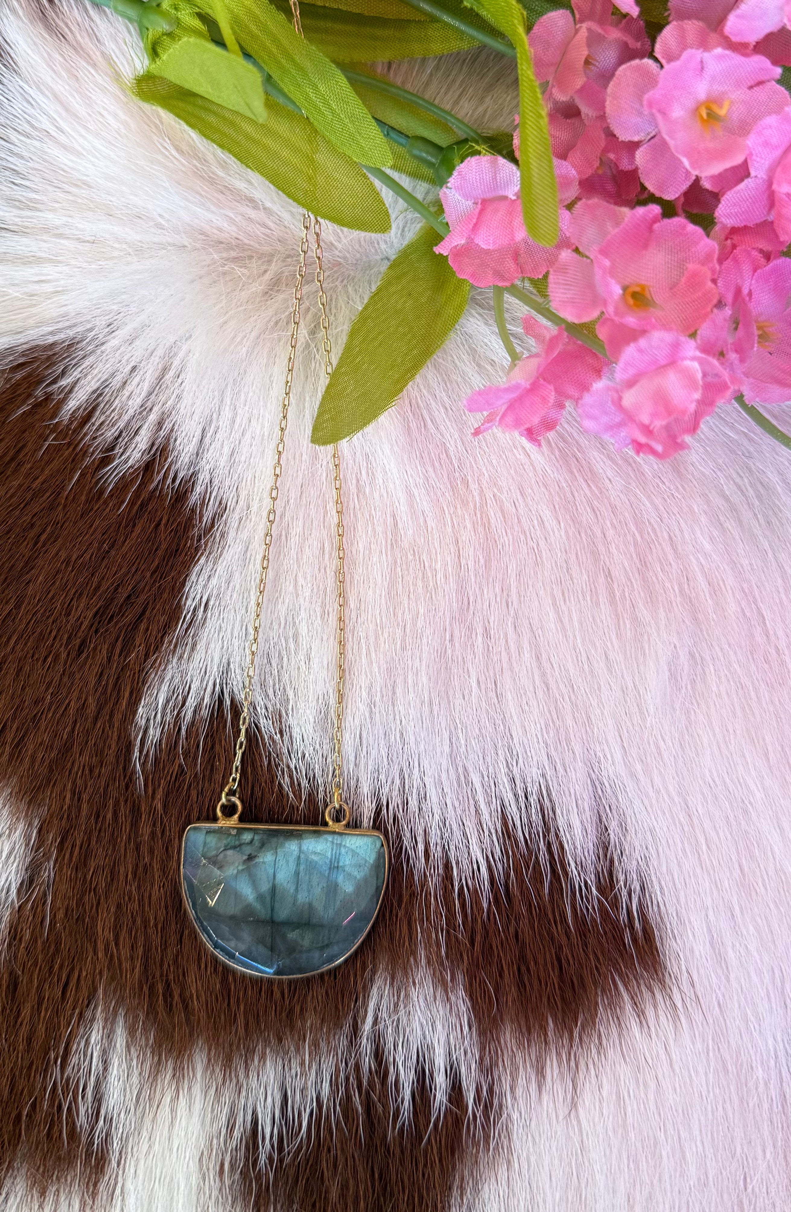 Labradorite Gold Fill Necklace