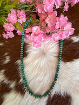 24K Kingman Turquoise Necklace