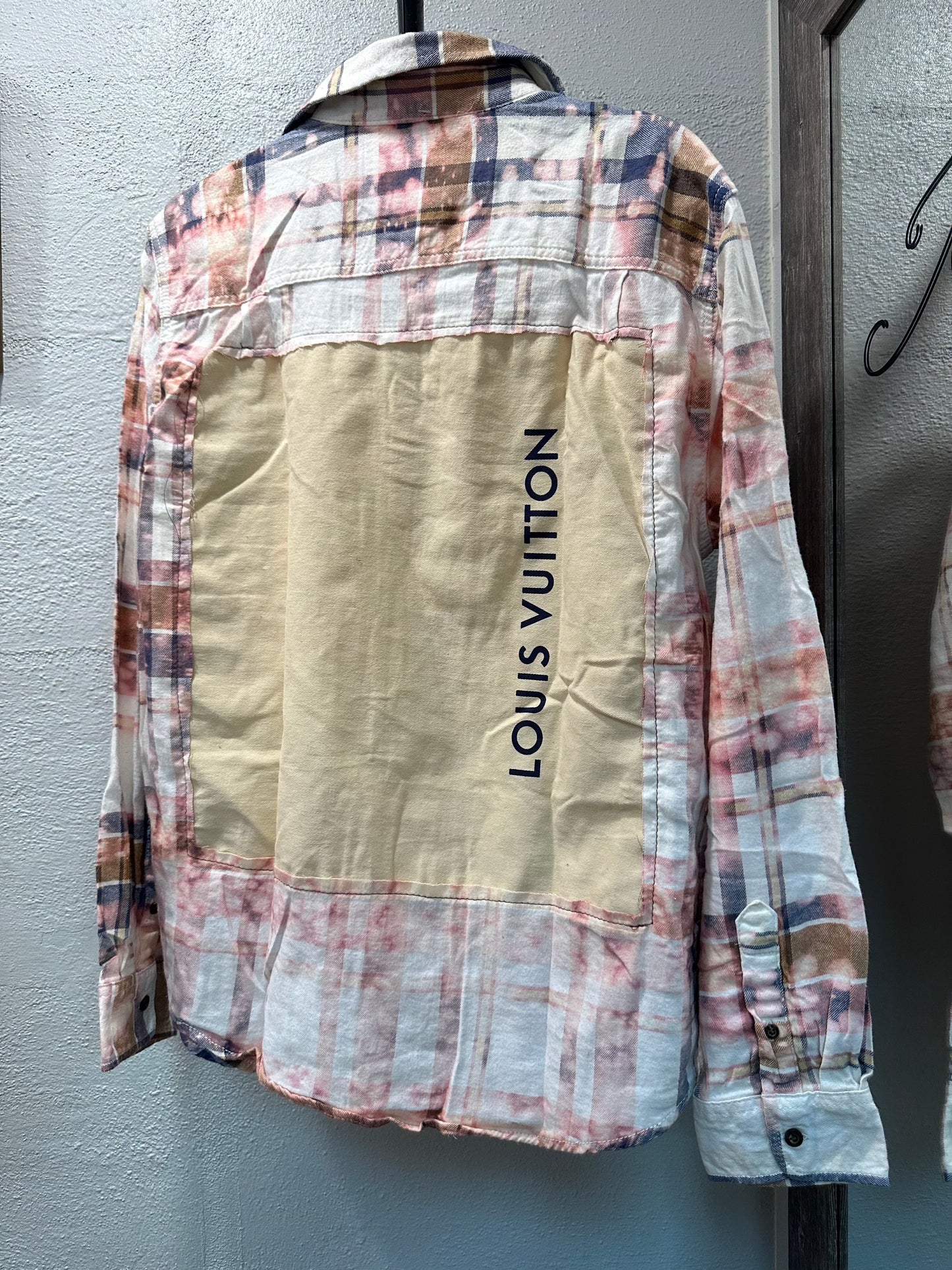 Up-Cycled Louis Vuitton Flannel