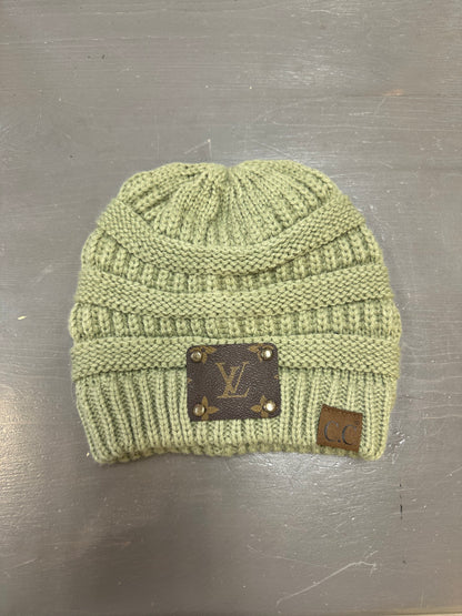 Up-Cycled Louis Vuitton Beanie
