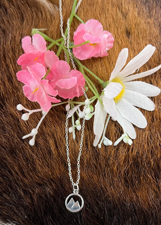 Snow Capped Mountain Necklace