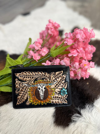 Lonhgorn Flower Mini Wallet