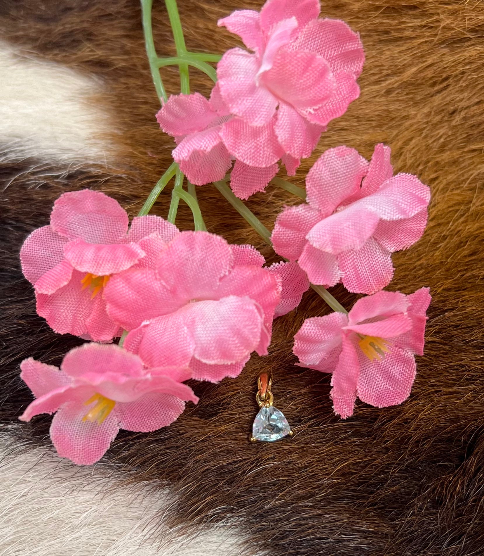 Gemstone Gold Fill Pendant