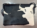 Leather and Cowhide Maxine Purse