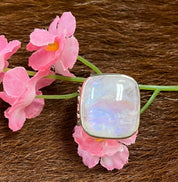 Sterling Silver Moonstone Ring