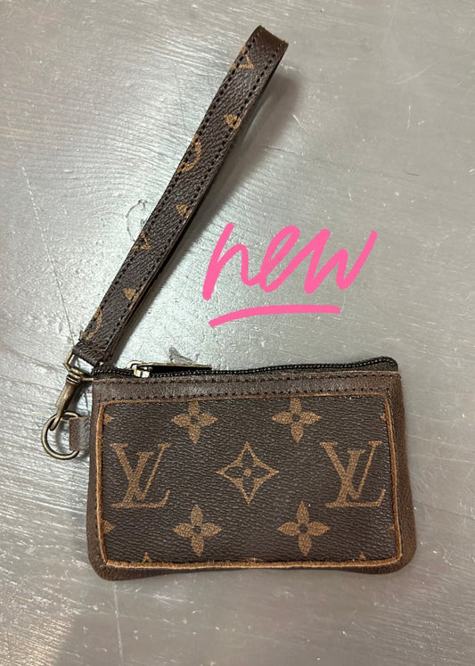 Repurposed Louis Vuitton Monica Wallet - Premium Wallet from Sergio - Just $120! Shop now at Three Blessed Gems