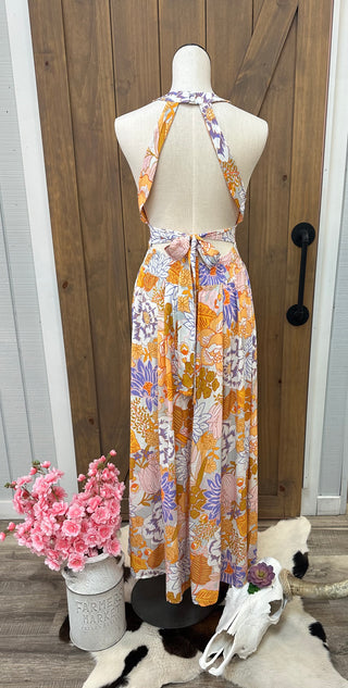 Diana Floral Maxi Dress