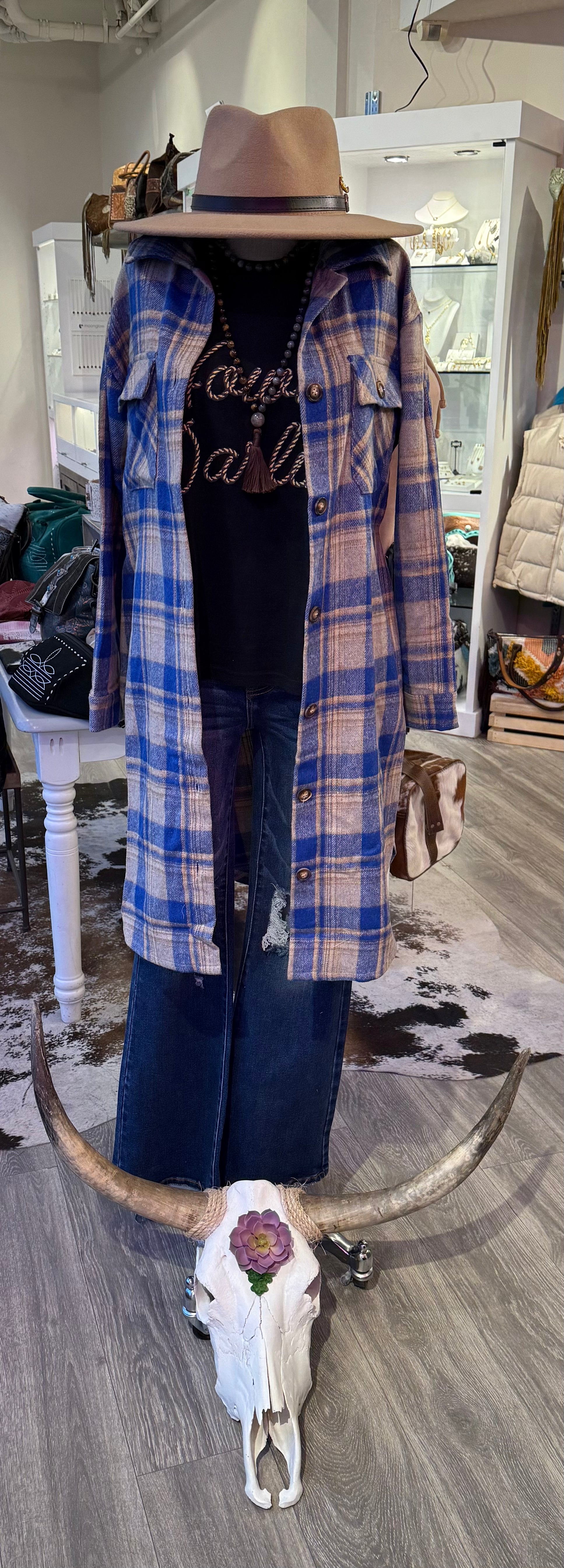 Laurel Long Flannel