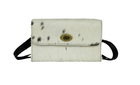 Monochrome Hairon Wallet - Premium Wallet from Myra - Just $59! Shop now at Three Blessed Gems