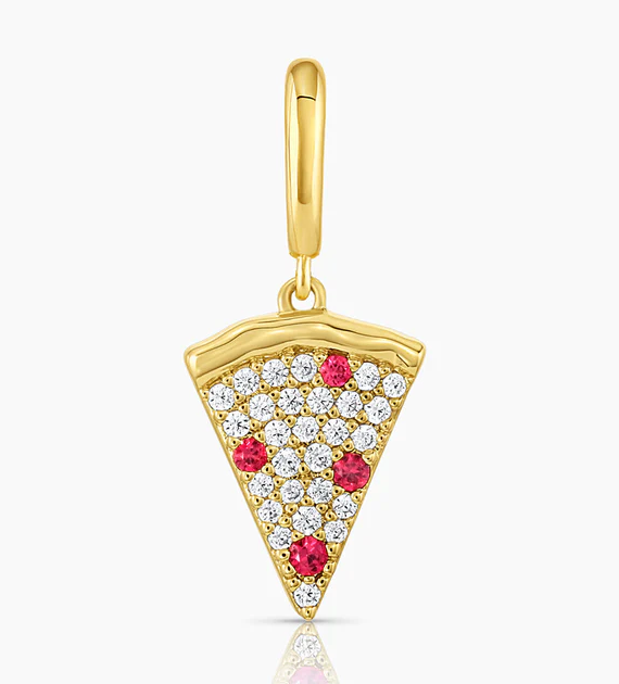 Pizza Parker Charm - Premium Charm from Gorjana - Just $30! Shop now at Three Blessed Gems